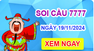 Soi cầu 7777 ngày 19-11-2024 – Cầu lô tứ quý 7777 hôm nay