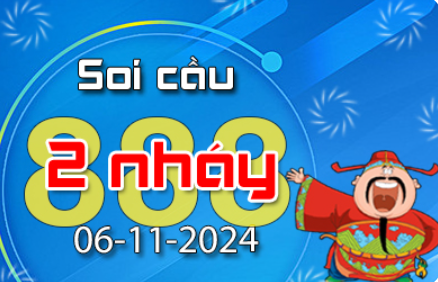 Soi Cầu 888 2 Nháy hôm nay ngày 06/11/2024