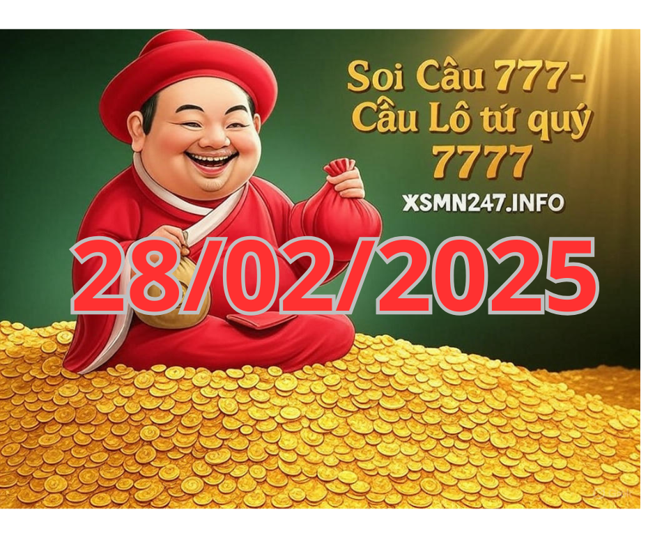 Soi cầu 7777 ngày 28/03/2025 – Cầu lô tứ quý 7777 hôm nay
