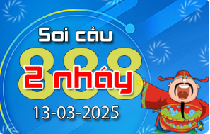 Soi Cầu 888 2 Nháy hôm nay ngày 13/03/2025
