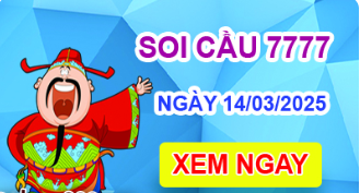 Soi cầu 7777 ngày 14/03/2025 – Cầu lô tứ quý 7777 hôm nay