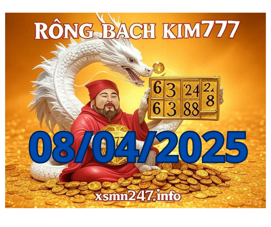 Rồng bạch kim 777 hôm nay 08/04/2025