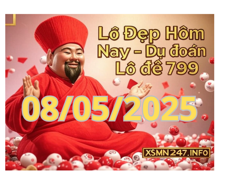 Lô Đẹp Hôm Nay ngày 08/05/2025 – Dự đoán lô đề 799